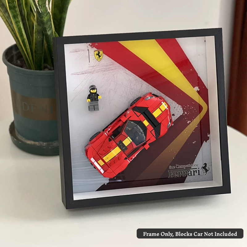 Display case for LEGO® Speed Supercar - EdgeFollow