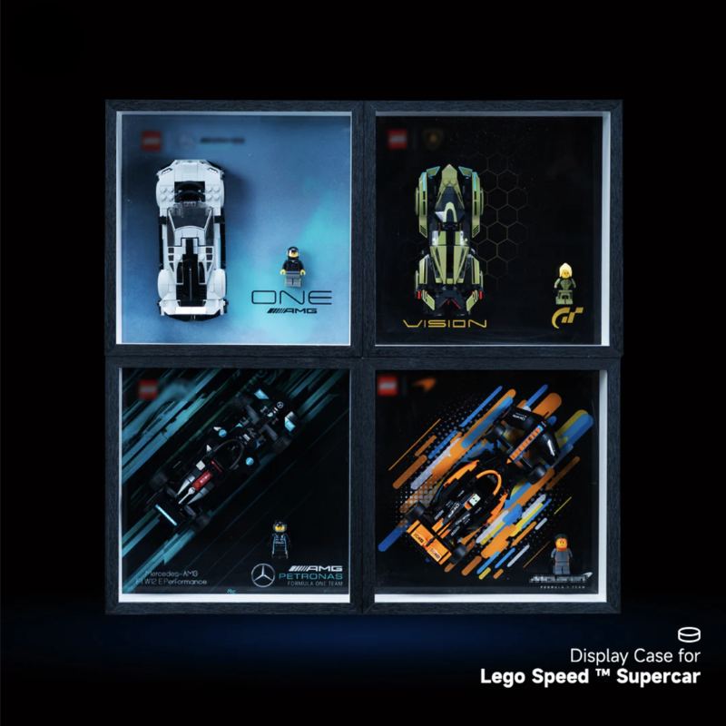 Display case for LEGO® Speed Supercar - EdgeFollow