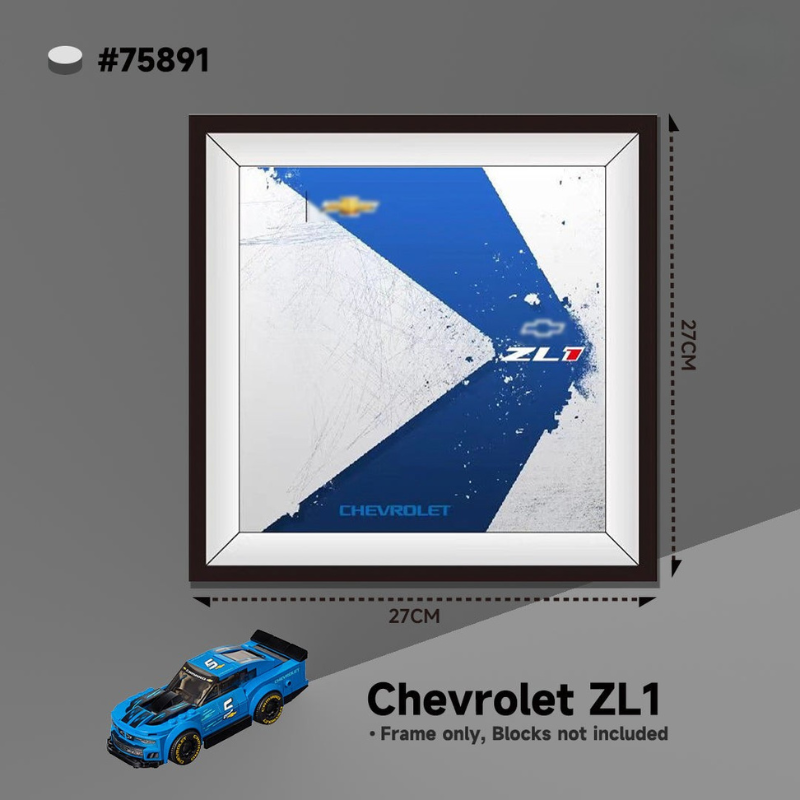 Display case for LEGO® Speed Supercar - EdgeFollow