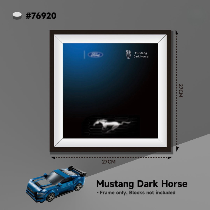 Display case for LEGO® Speed Supercar - EdgeFollow