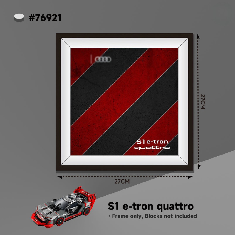 Display case for LEGO® Speed Supercar - EdgeFollow