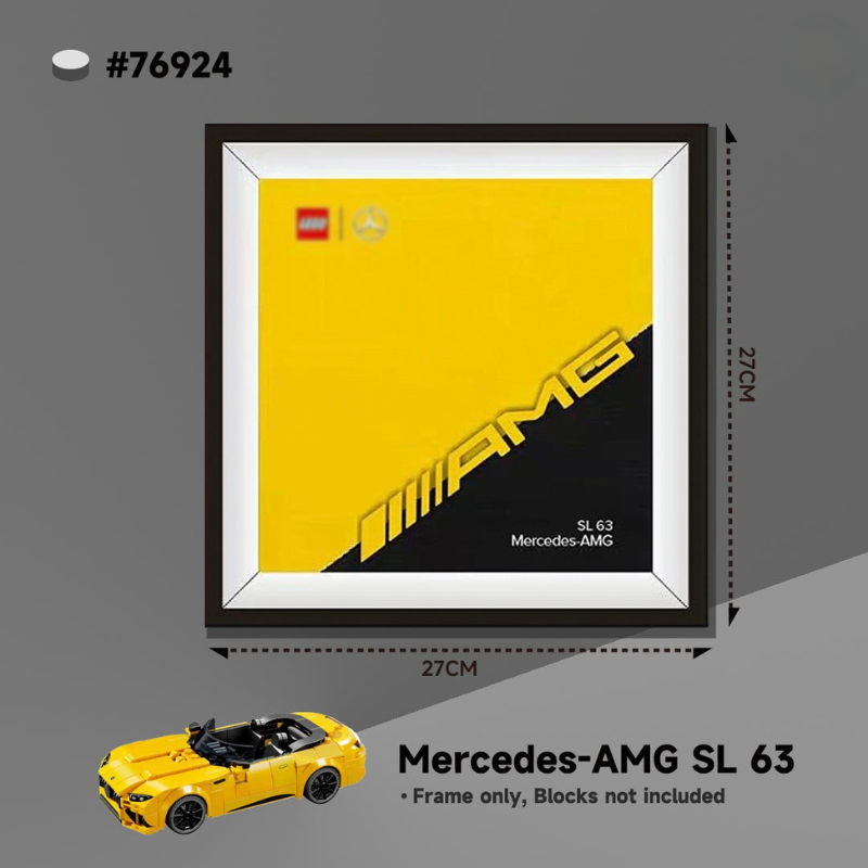 Display case for LEGO® Speed Supercar - EdgeFollow