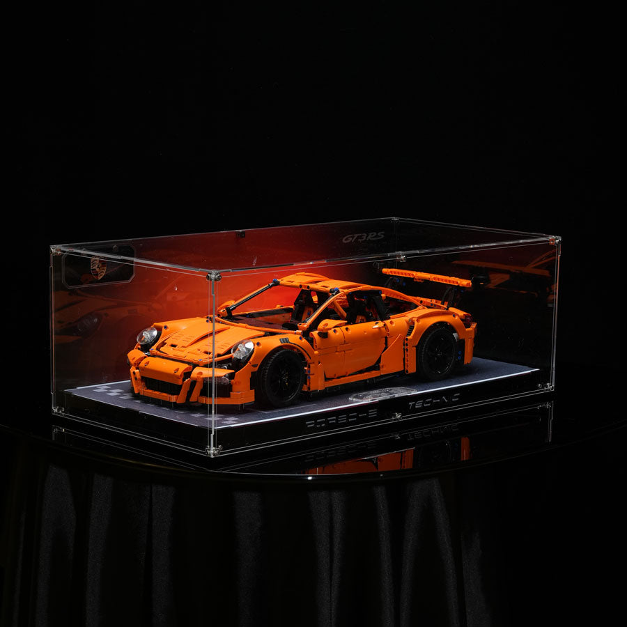 LEGO™ ShowCase for Technic F1 Porsche 911 GT3 42056 Ultra-high Translucent Acrylic - EdgeFollow