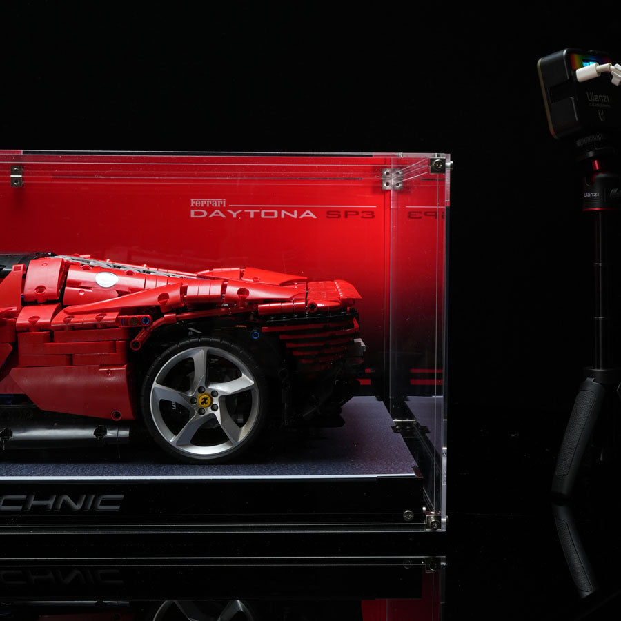 LEGO™ ShowCase for Technic F1 Ferrari Daytona SP3 42143 Ultra-high Translucent Acrylic - EdgeFollow