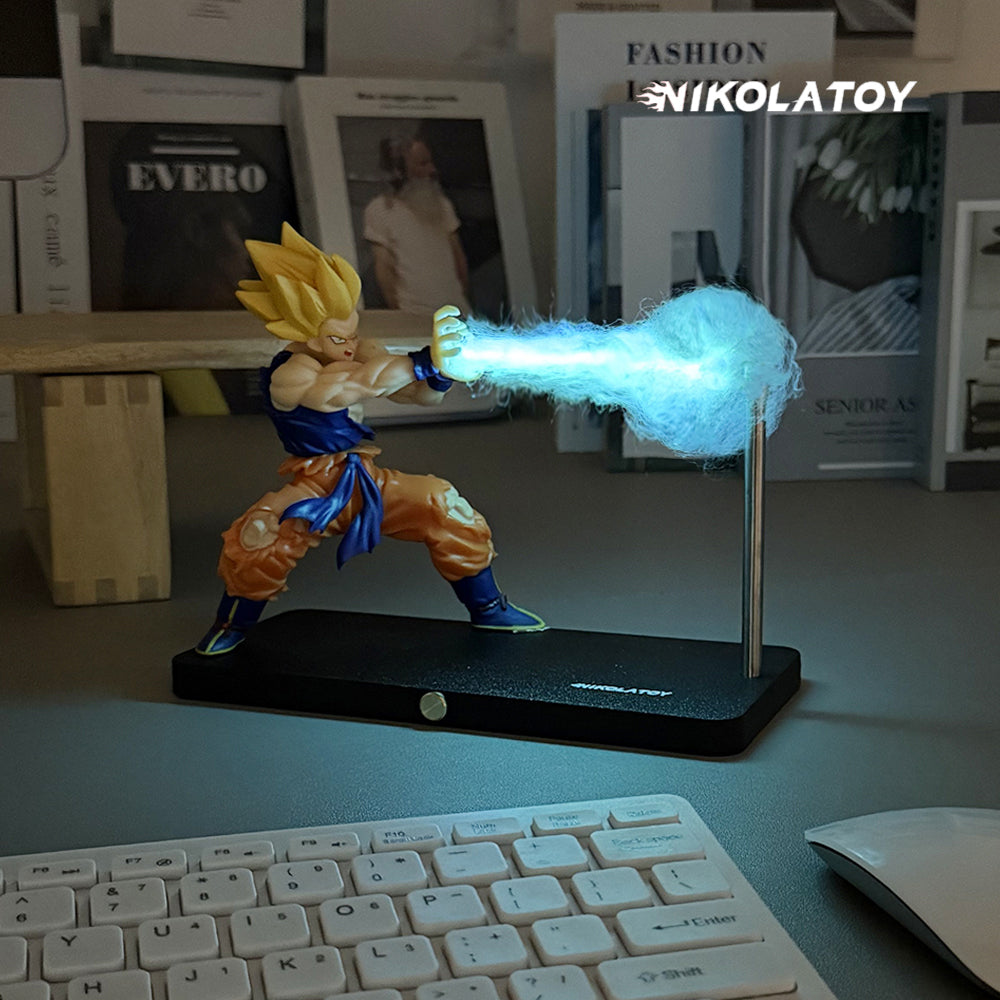 🎁 Gift Idea #15 of 100 Dragon Ball Figure Goku Kamehameha LED Night Light