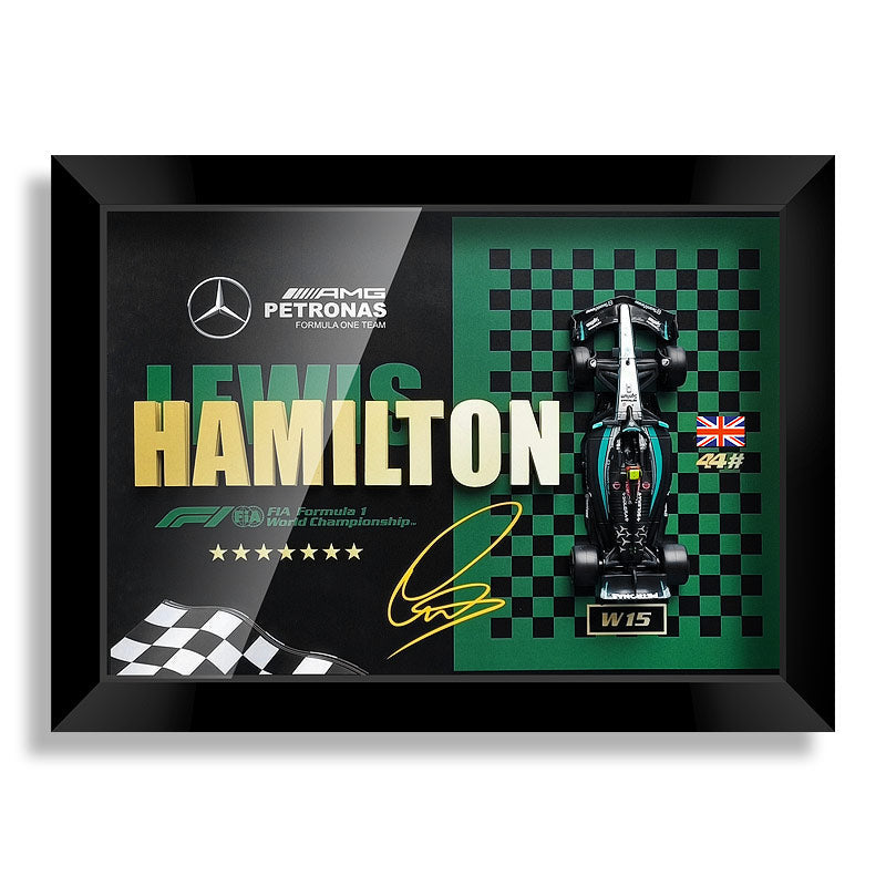 🎁 Gift Idea #17 of 100 Mercedes-AMG W15 Lewis Hamilton #44 Signature F1 Diecast Car