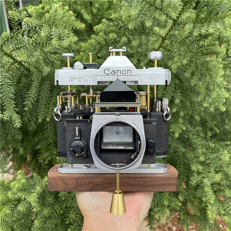 Disassembled Film Camera | Vintage Camera | Mechanical Film Camera | Camera Teardown | Camera Art Decor | Photographer Gifts - EdgeFollow