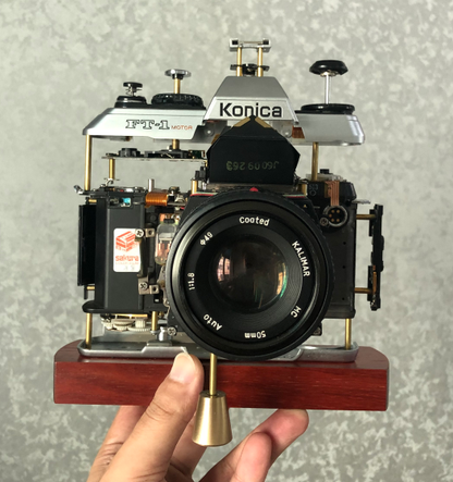 Disassembled Film Camera | Vintage Camera | Mechanical Film Camera | Camera Teardown | Camera Art Decor | Photographer Gifts - EdgeFollow