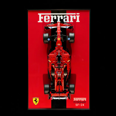 Car Display Frame For LEGO® TECHNIC™ Ferrari F1 SF24 42207