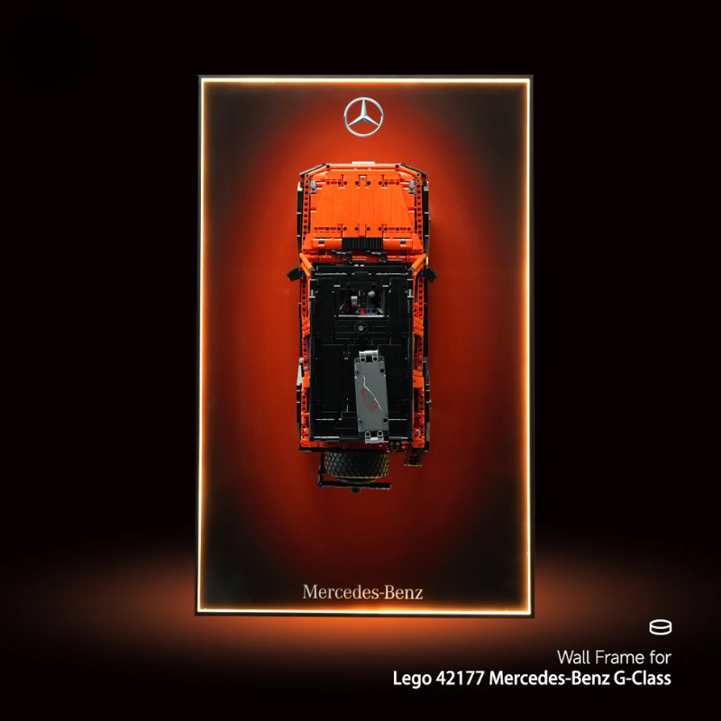 Display Frame for LEGO® TECHNIC™ Mercedes-Benz G 500 PROFESSIONAL Line 42177 - EdgeFollow