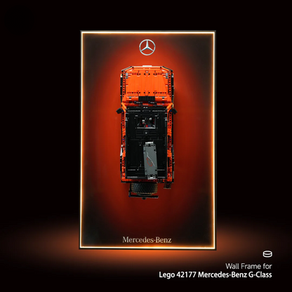 Display Frame for LEGO® TECHNIC™ Mercedes-Benz G 500 PROFESSIONAL Line 42177
