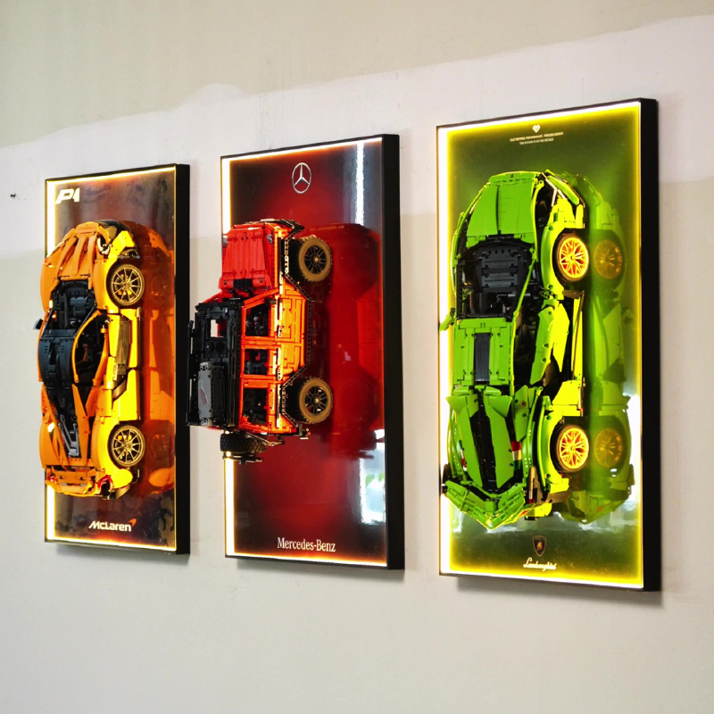 Display Frame for LEGO® TECHNIC™ Mercedes-Benz G 500 PROFESSIONAL Line 42177 - EdgeFollow