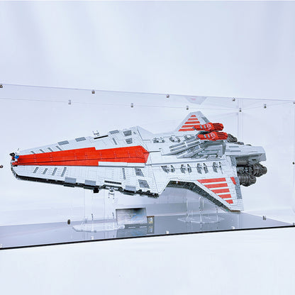 Acrylic Display Case & Stand for Lego 75367 Republic. Venator Class Attack Cruiser