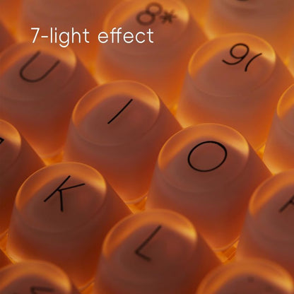 LOFREE DOT Foundation Mechanical 75% Rechargeable Hot-swappable Keyboard Girl Gift - EdgeFollow