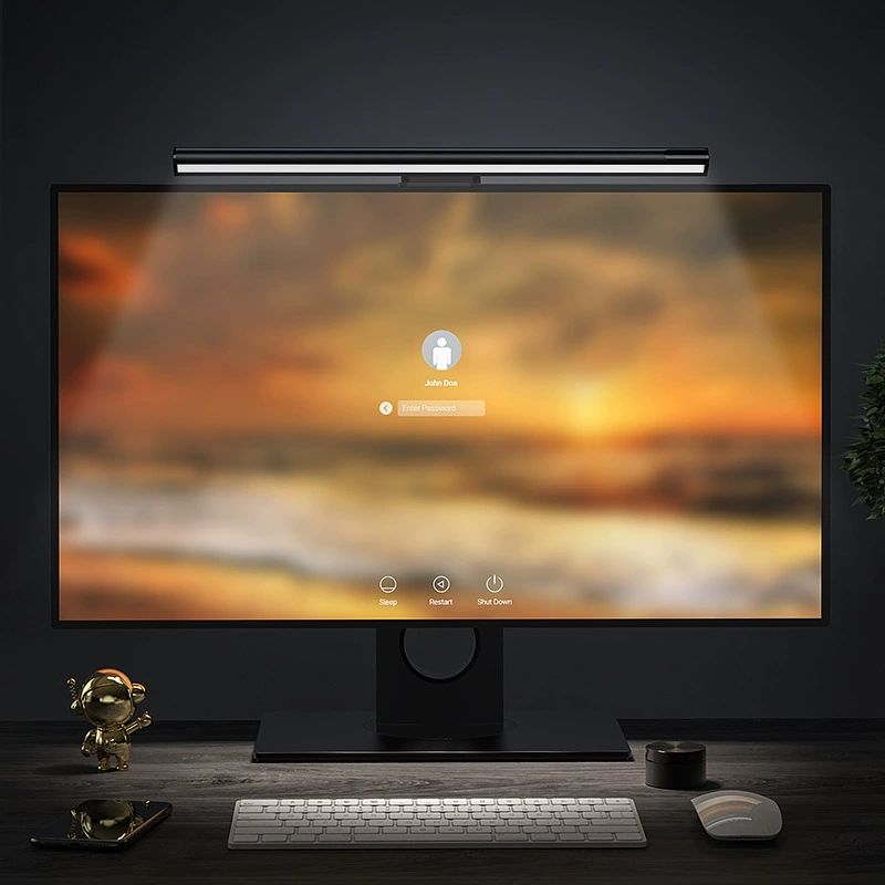 LYMAX Computer Monitor Light Bar with Wireless Remote Control Multiple Screen lamp Dimmer Switch - EdgeFollow