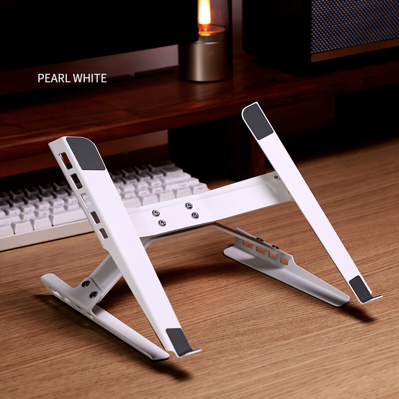 Laptop Stand Adjustable Laptop Holder Riser Carbon Steel Portable Notebook Stand - EdgeFollow