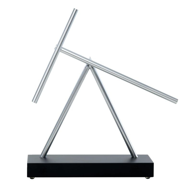 Aluminium Swinging Sticks Kinetic Energy Sculpture Perpetual Motion Art - Desktop Gaming Setup Boyfriend Gift - EdgeFollow