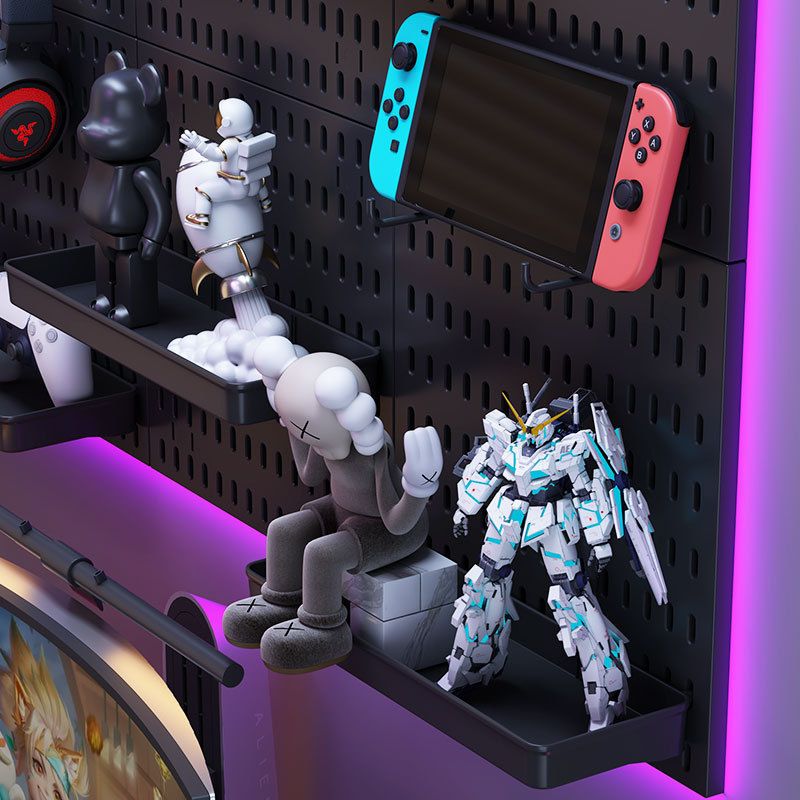 Revamp Your Space With A Versatile Pegboard Kit Gaming Setup - EdgeFollow
