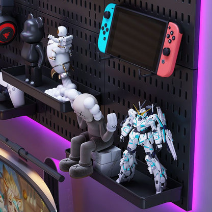 Revamp Your Space With A Versatile Pegboard Kit Gaming Setup - EdgeFollow