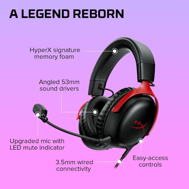 HyperX Cloud II – Wired Gaming Headset - EdgeFollow