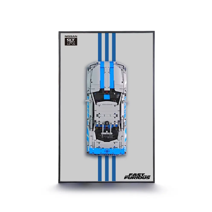 Car Display Frame for LEGO® 42210 2 Fast 2 Furious Nissan Skyline GT-R (R34) Car LEGO Gift