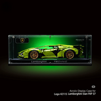 LEGO™ ShowCase for Technic F1 Lamborghini Sian FKP 37 4211 Ultra-high Translucent Acrylic - EdgeFollow