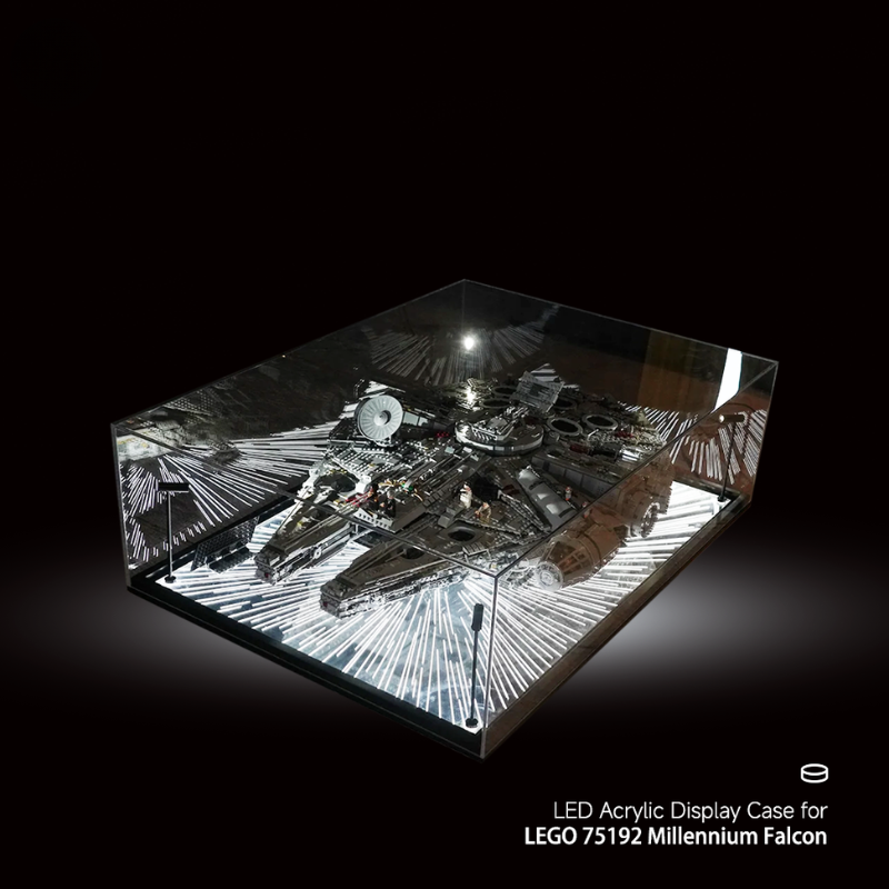 LED Display Case For LEGO Star Wars 75192 Millennium Falcon