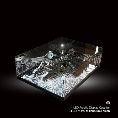 LED Display Case For LEGO Star Wars 75192 Millennium Falcon