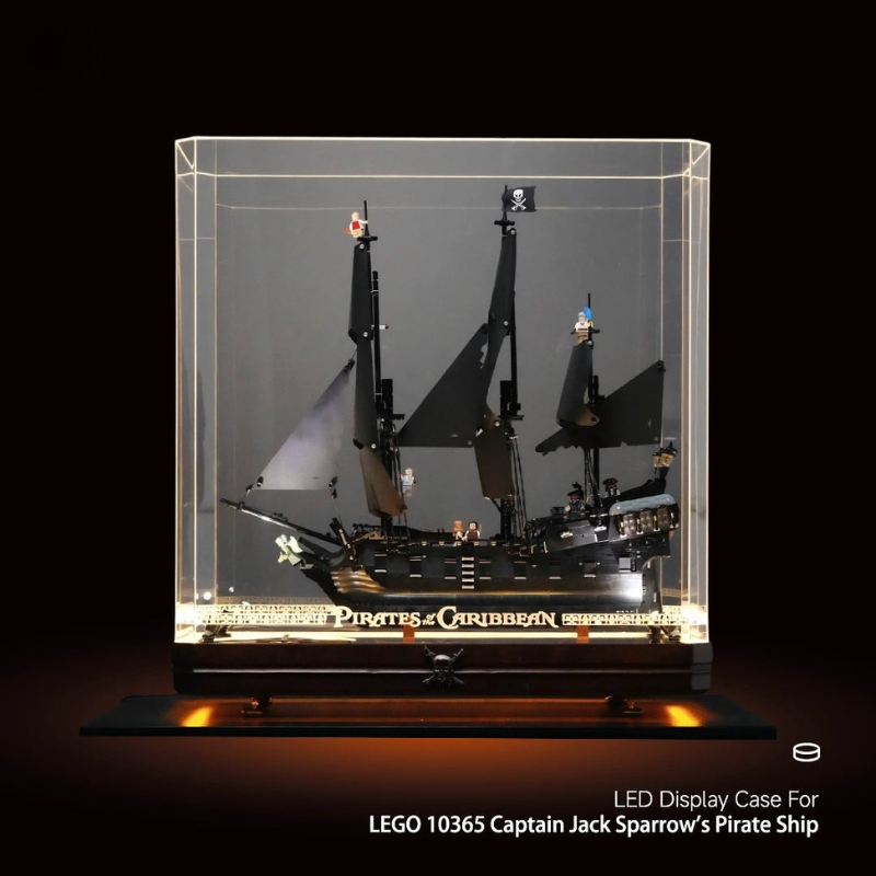 LED Display Case For LEGO 10365 Captain Jack