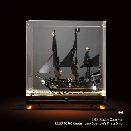 LED Display Case For LEGO 10365 Captain Jack