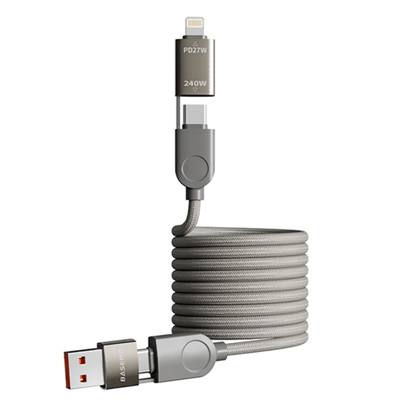 [4in1] 240W Lightning Magnetic Cable Fast Charging - EdgeFollow