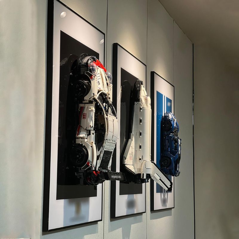 LED Wall  Display Frame for LEGO® NASA Space Shuttle Discovery 10283 – USB Lighted Car Model Showcase Case - EdgeFollow