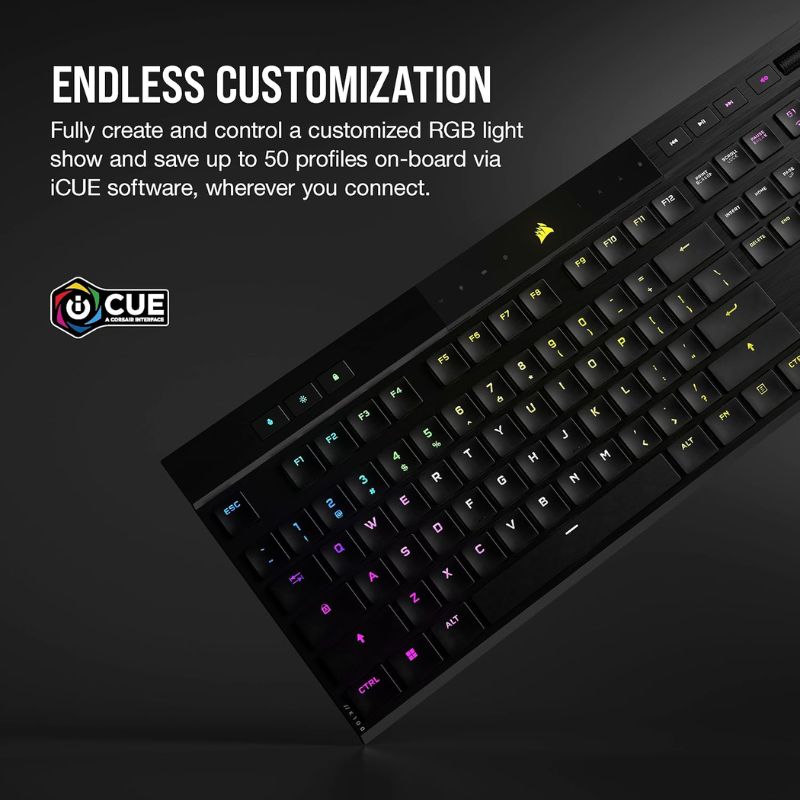 CORSAIR K100 AIR Wireless Mechanical Gaming Keyboard - EdgeFollow