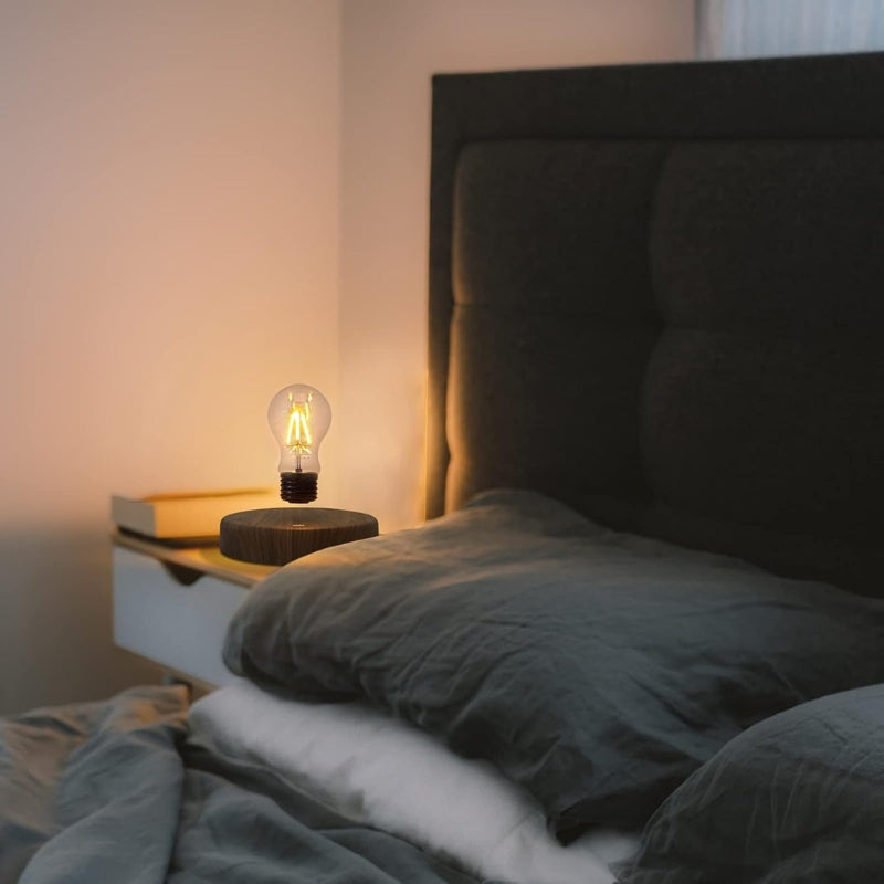 Levitating Bulb Lamp Magnetic Floating LED Light Night Light Gaming Desktop Setup - EdgeFollow