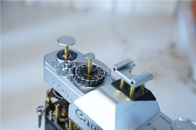 Disassembled Film Camera | Vintage Camera | Mechanical Film Camera | Camera Teardown | Camera Art Decor | Photographer Gifts - EdgeFollow