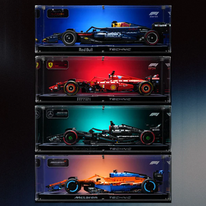 LEGO™ ShowCase for Technic Oracle Red Bull Racing RB20 F1 42206 Ultra-high Translucent Acrylic