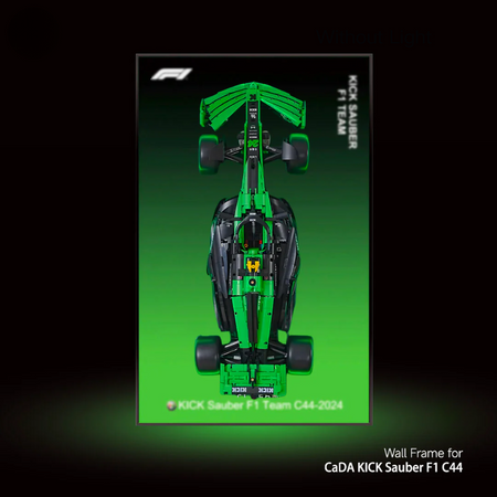 Car Display Wall Frame for CaDA KICK Sauber F1 C44