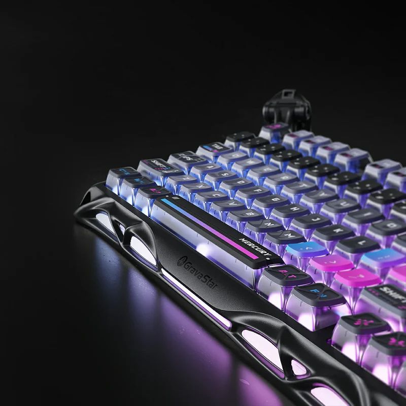 Gravastar Mercury K1 Pro 75% Wireless RGB Mechanical Gaming Keyboard Boy Gift - EdgeFollow