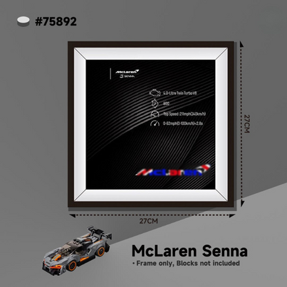 Display case for LEGO® Speed Supercar