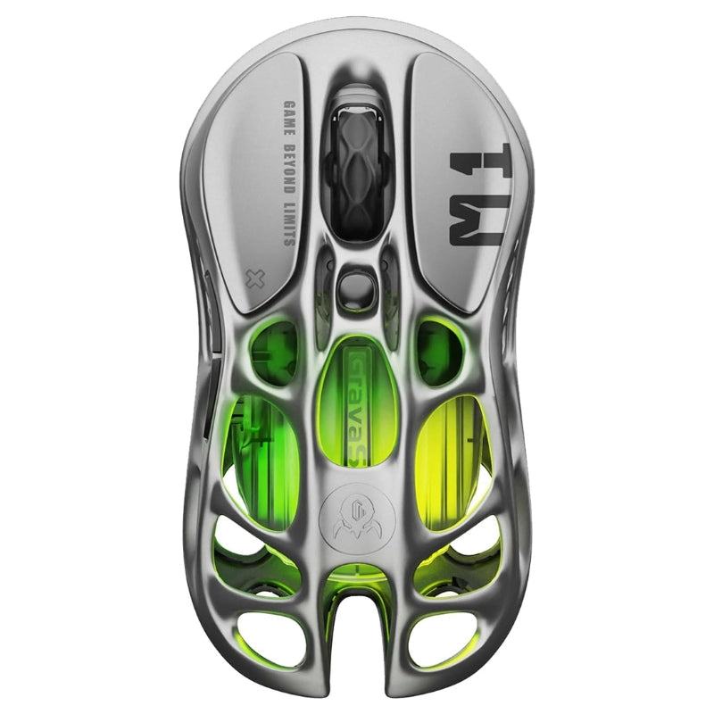 GravaStar Mercury M1 Pro Wireless Gaming Mouse Mice, Lightweight Magnesium Alloy , 26,000 DPI Gaming Setup Gift - EdgeFollow