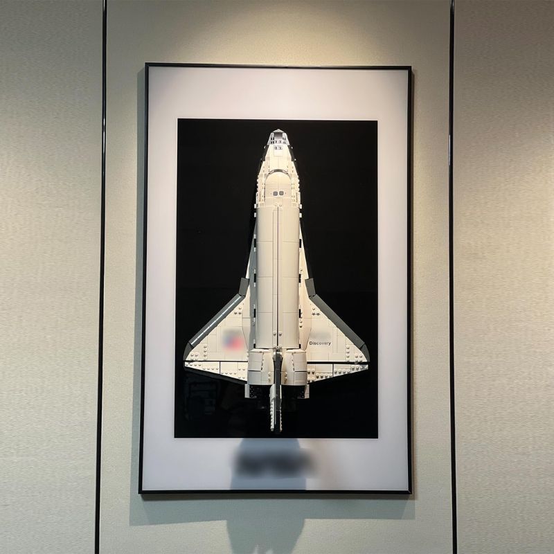 LED Wall  Display Frame for LEGO® NASA Space Shuttle Discovery 10283 – USB Lighted Car Model Showcase Case - EdgeFollow