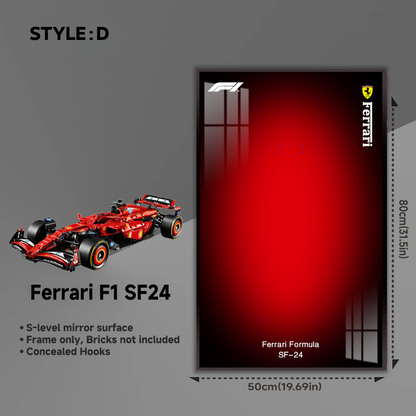 Car Display Frame For LEGO® TECHNIC™ Ferrari F1 SF24 42207