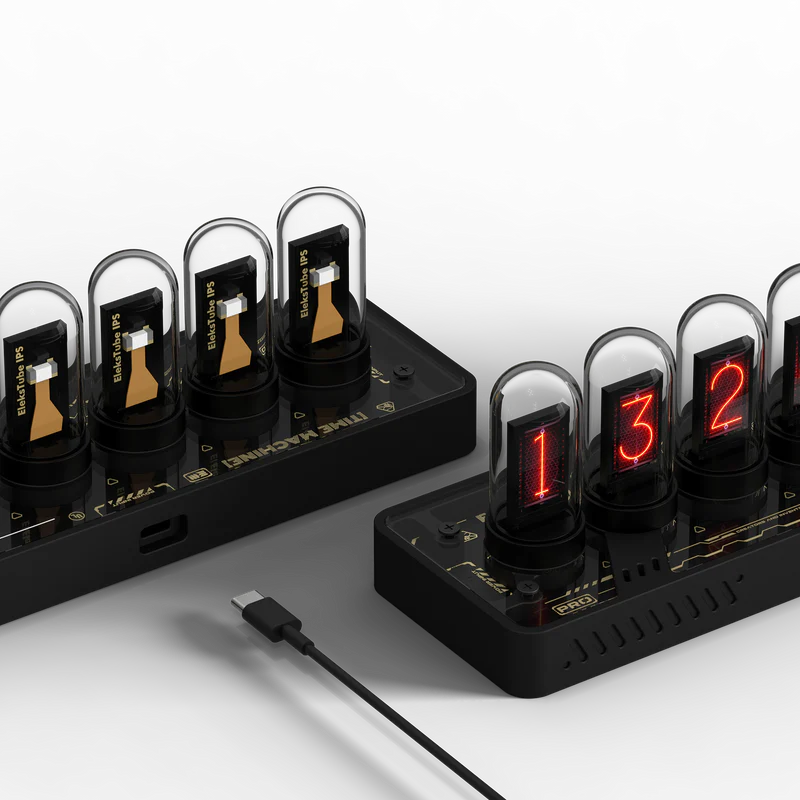 EleksMaker EleksTube IPS Pro GEN3 Limited Edition 6-Bit Digital Clock Gaming Desktop Setup for Gift - EdgeFollow