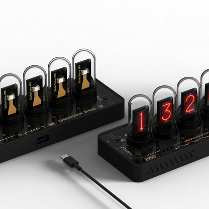 EleksMaker EleksTube IPS Pro GEN3 Limited Edition 6-Bit Digital Clock Gaming Desktop Setup for Gift - EdgeFollow
