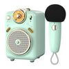 Divoom Fairy-OK Retro Mini Karaoke Bluetooth Speaker With Microphone Girl & Children Gift - EdgeFollow