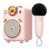 Divoom Fairy-OK Retro Mini Karaoke Bluetooth Speaker With Microphone Girl & Children Gift - EdgeFollow