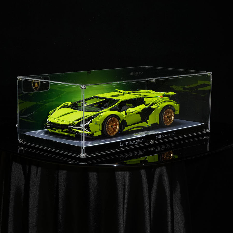 LEGO™ ShowCase for Technic F1 Lamborghini Sian FKP 37 4211 Ultra-high Translucent Acrylic