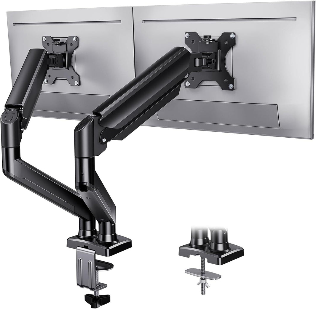 Dual Monitor 360° rotate Stand for Desk Gaming Setup - EdgeFollow