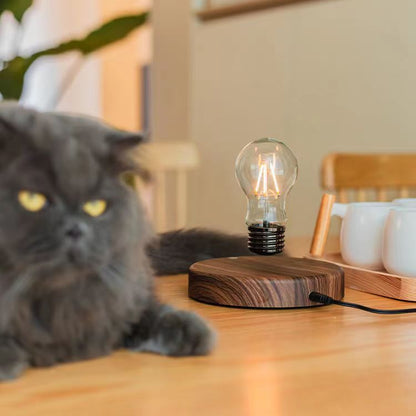 Levitating Bulb Lamp Magnetic Floating LED Light Night Light - Personalized Gifts