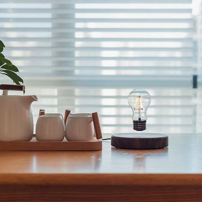 Levitating Bulb Lamp Magnetic Floating LED Light Night Light - Personalized Gifts